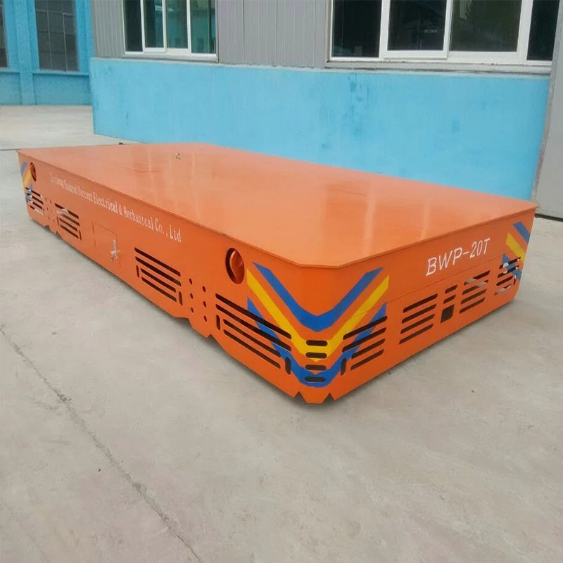 Motorized Railess Transfer Trolley For Handling Heavy Material 1-500 Ton suppliers