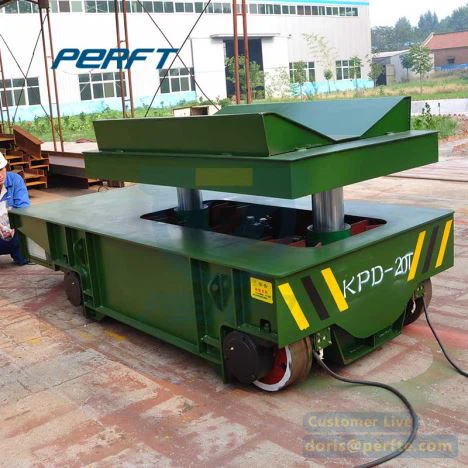 강철 코일 유압 드는 이동 차