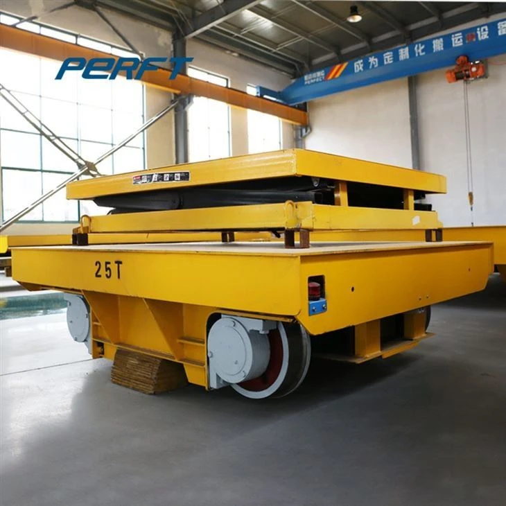 Motorized Trolley With Lifting Deck