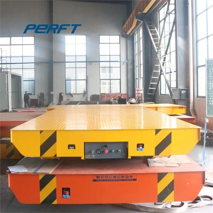 Rail Flat Trolley Cart Transport Handling Steel Plate